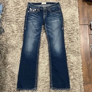 Big Star Dark Blue Boot Cut Jeans